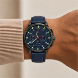 Stealth Navy Chronograph Watch