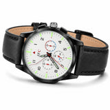 Stealth White Chronograph Watch