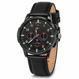 Onyx Black Chronograph Watch