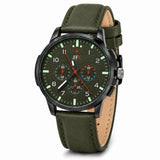 Stealth Olive Chronograph Watch