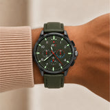 Stealth Olive Chronograph Watch