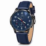Cobalt Blue Chronograph Watch
