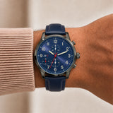 Cobalt Blue Chronograph Watch