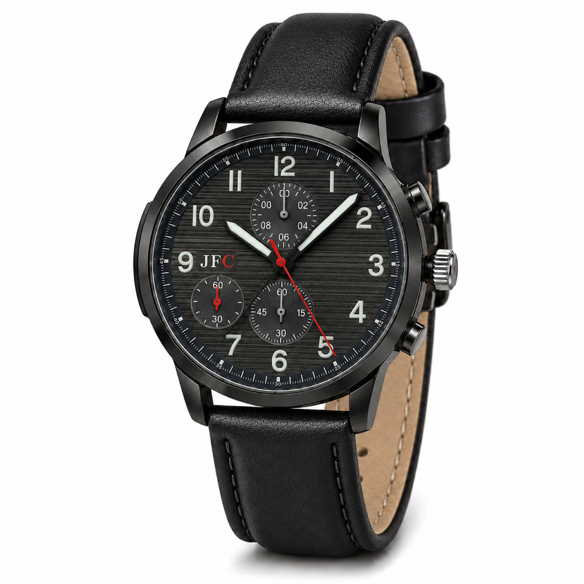 Graphite Chronograph Watch